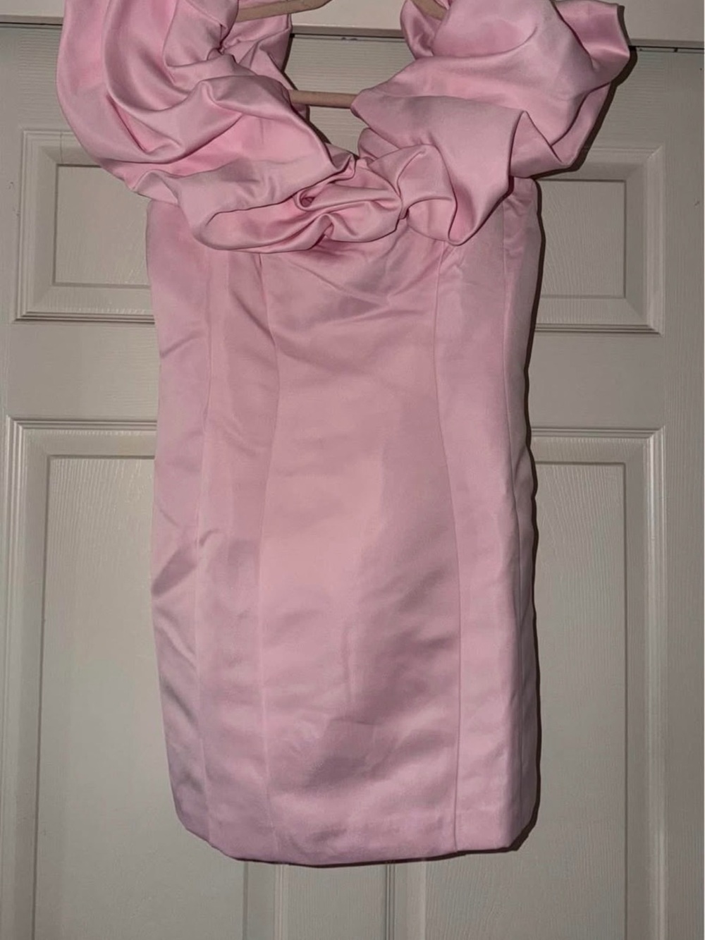 Fashion Nova Pink Ruffle Mini Dress - Picture 1 of 3